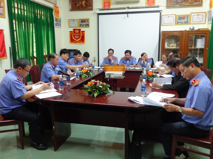 Viện Kiểm sát nhân dân thị xã tổng kết công tác Kiểm sát năm 2018 và triển khai nhiệm vụ năm 2019