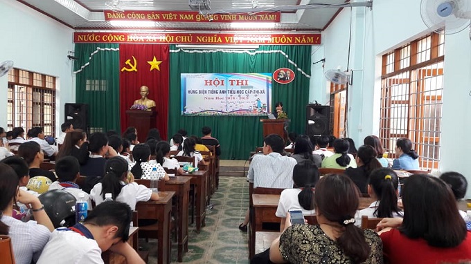 Phòng Giáo dục và Đào tạo thị xã Buôn Hồ tổ chức Hội thi “Hùng biện tiếng Anh tiểu học” cấp thị xã, năm học 2018-2019.