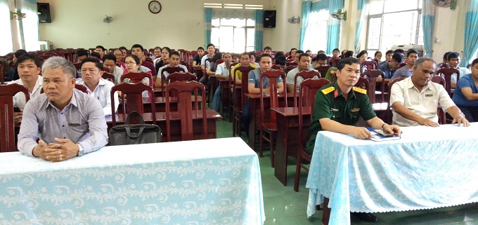 Thị xã Buôn Hồ bồi dưỡng kiến thức quốc phòng và an ninh đối tượng 4, khoá 42