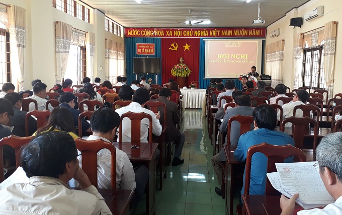 UBND thị xã Buôn Hồ tổ chứcc Hội nghị triển khai kế hoạch năm 2020
