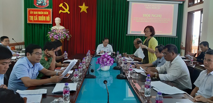 Thị xã Buôn Hồ: Hội nghị sơ kết tình hình tôn giáo và công tác QLNN về tôn giáo 6 tháng đầu năm; triển khai nhiệm vụ 6 tháng cuối năm 2019