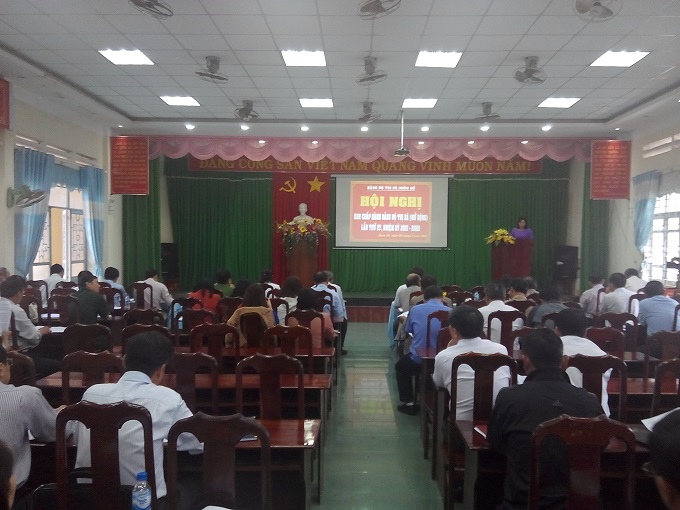 Ban Chấp hành Đảng bộ thị xã tổ chức hội nghị sơ kết nhiệm vụ 6 tháng đầu năm 2019