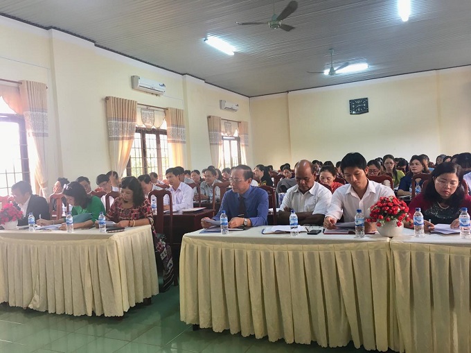 Hội nghị tổng kết hoạt động giáo dục đào tạo năm học 2018-2019, triển khai nhiệm vụ năm học 2019-2020