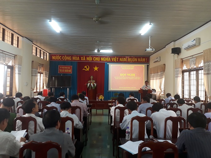 UBND thị xã Buôn Hồ triển khai nhiệm vụ phát triển kinh tế -xã hội, đảm bảo quốc phòng – an ninh tháng 5/2019