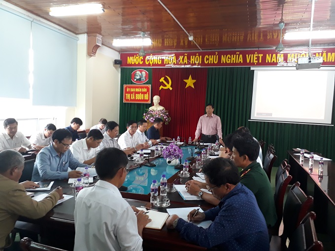 UBND thị xã Buôn Hồ triển khai nhiệm vụ phát triển kinh tế -xã hội, đảm bảo quốc phòng – an ninh tháng 6/2019