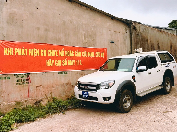 Nhiều hoạt động hưởng ứng ngày toàn dân phòng cháy, chữa cháy.