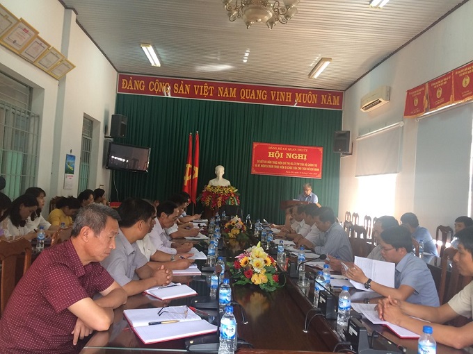 Đảng Bộ Cơ Quan Thị ủy tổ chức hội nghị sơ kết 03 năm thực hiện Chỉ thị 05-CT/TW của Bộ Chính trị gắn với kỷ niệm 50 năm thực hiện Di chúc của Chủ tịch Hồ Chí Minh và kỷ niệm 50 năm Ngày mất của Người (02/9/1969 - 02/9/2019)