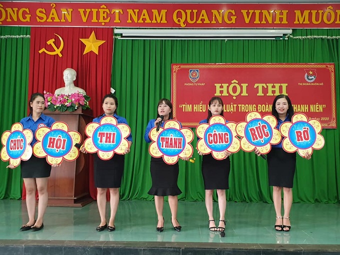 Hội thi “Tìm hiểu pháp luật trong đoàn viên, thanh niên” năm 2020