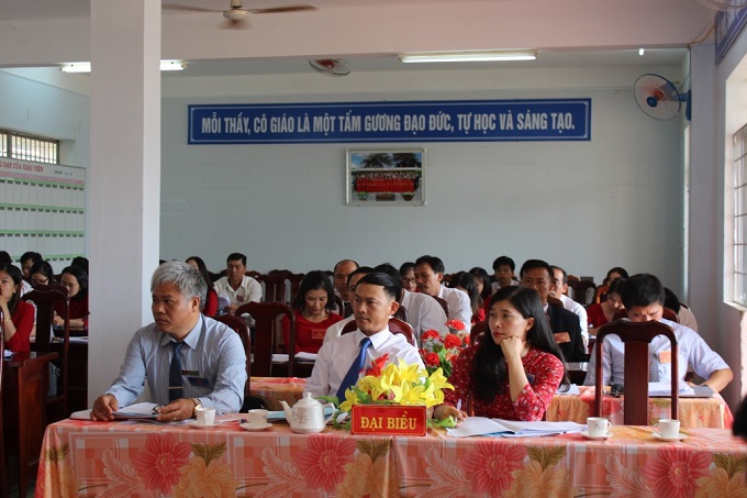 Đại hội Đảng bộ trường THPT Buôn Hồ lần thứ II,  nhiệm kỳ 2020 - 2025
