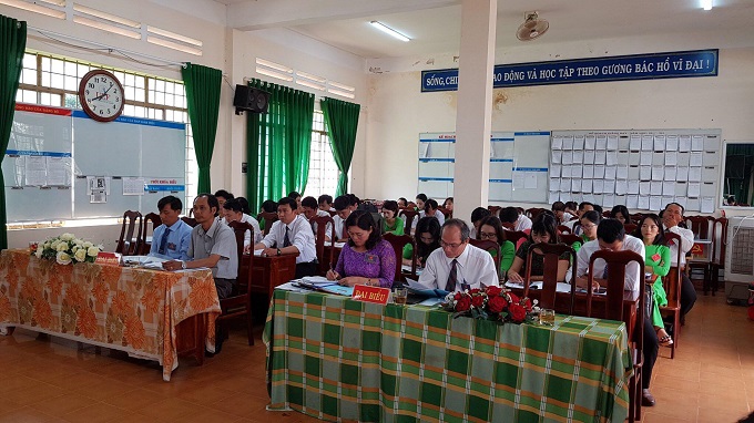 Đại hội Đảng bộ Trường THPT Huỳnh Thúc Kháng lần thứ III, nhiệm kỳ 2020-2025