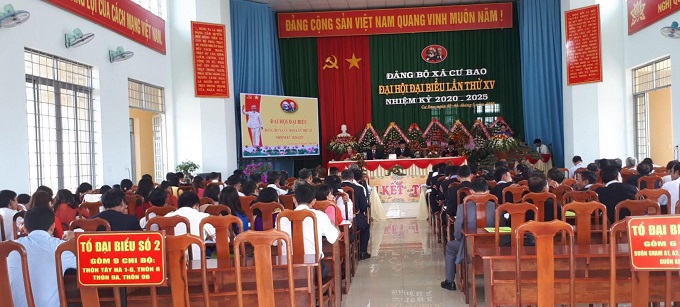Đại hội đại biểu Đảng bộ xã Cư Bao lần thứ XV, nhiệm kỳ 2020-2025