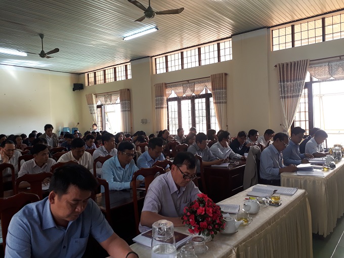 Đảng ủy Cơ quan chính quyền thị xã Buôn Hồ tổng kết công tác lãnh đạo, chỉ đạo năm 2019