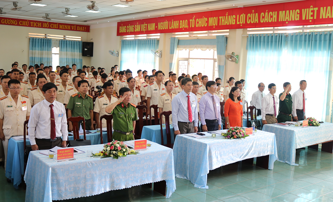 Đảng bộ Công an thị xã và những dấu ấn đặc biệt nhiệm kỳ 2015 - 2020