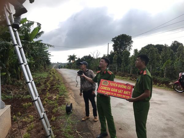 Công an xã Bình Thuận xây dựng mô hình  Camera giám sát an ninh