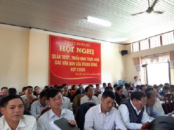 Hội nghị trực tuyến học tập, quán triệt, triển khai Kết luận 65-KL/TW, ngày 30/10/2019 và Kế luận 67-KL/TW, ngày 16/12/2019 của Bộ Chính trị