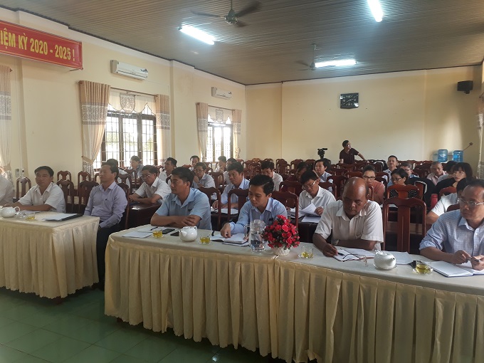 Thị xã Buôn Hồ tổ chức Hội nghị sơ kết công tác CCHC 9 tháng đầu năm 2020