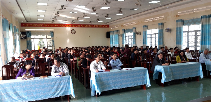 Tập huấn nghiệp vụ kiểm tra, giám sát và thi hành kỷ luật  trong Đảng năm 2020