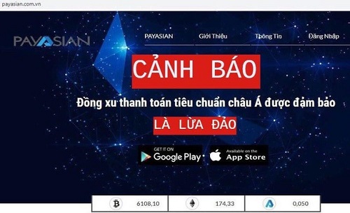 CẢNH BÁO TỚI NHÂN DÂN TRÊN ĐỊA BÀN VỀ NHỮNG DẤU HIỆU LỪA ĐẢO CỦA VÍ THANH TOÁN ĐIỆN TỬ PAYASIAN