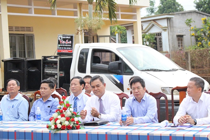 BIDV chi nhánh Buôn Hồ tài trợ 3 tỷ đồng xây dựng trường Tiểu học Y Jút
