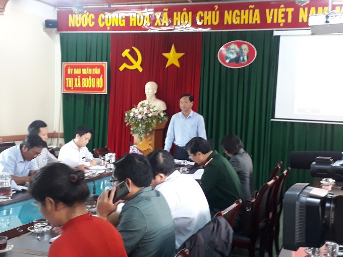 UBND thị xã Buôn Hồ triển khai nhiệm vụ phát triển kinh tế - xã hội, đảm bảo quốc phòng, an ninh tháng 3 năm 2021.