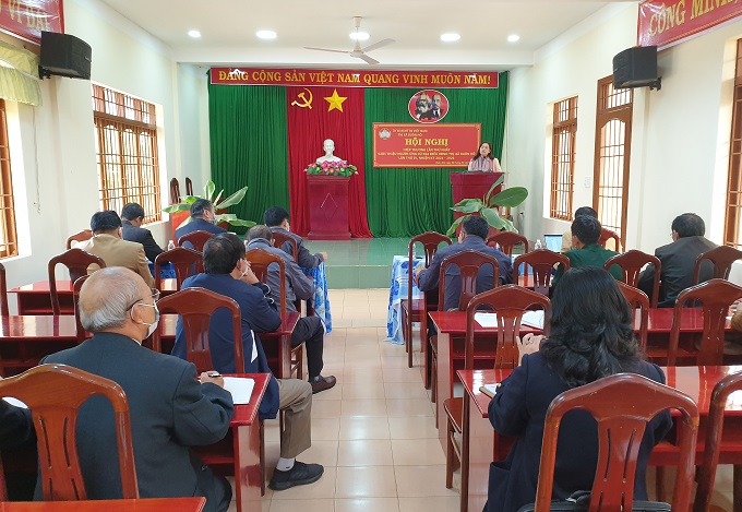 Hội nghị hiệp thương lần thứ nhất giới thiệu người ứng cử đại biểu HĐND thị xã Buôn Hồ khóa IV, nhiệm kỳ 2021-2026