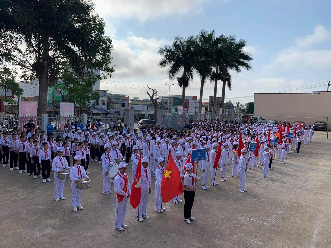 Hội thi Nghi thức, Nghi lễ và Chỉ huy đội giỏi cấp thị xã năm học 2020 - 2021