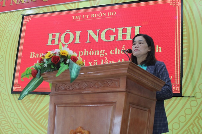 Ban Chỉ đạo phòng, chống dịch COVID-19 thị xã tổ chức cuộc họp định kỳ