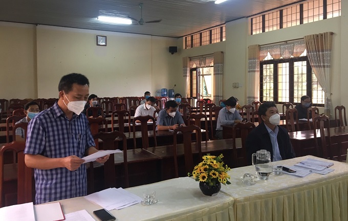 UBND thị xã đôc đốc đẩy nhanh tiến độ triển khai thực hiện Chương trình mục tiêu Quốc gia xây dựng Nông thôn mới và hoạt động Hợp tác xã