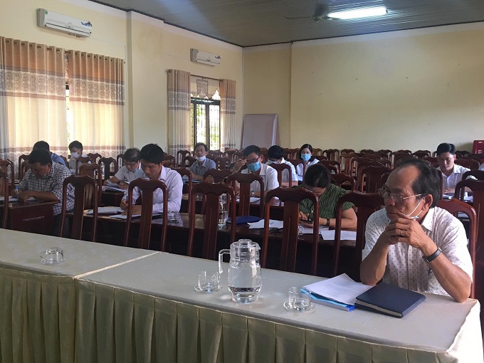 UBND thị xã triển khai dự án hỗ trợ phát triển sản xuất và Chương trình mỗi xã một sản phẩm OCOP năm 2021