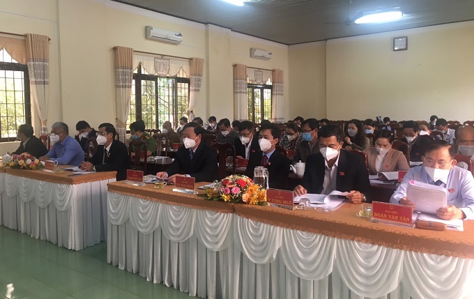 HĐND thị xã tổ chức Kỳ họp để giải quyết công việc phát sinh đột xuất khóa IV, nhiệm kỳ 2021-2026
