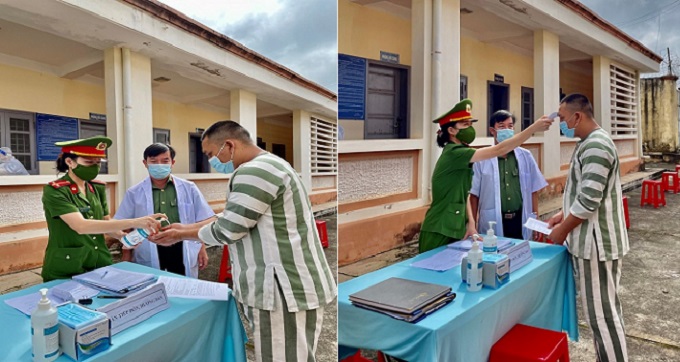 Tổ chức tiêm chủng vaccine phòng Covid – 19 thể hiện tính nhân văn của Đảng và Nhà nước, đảm bảo quyền lợi cho người bị tạm giữ, người bị tạm giam và phạm nhân!