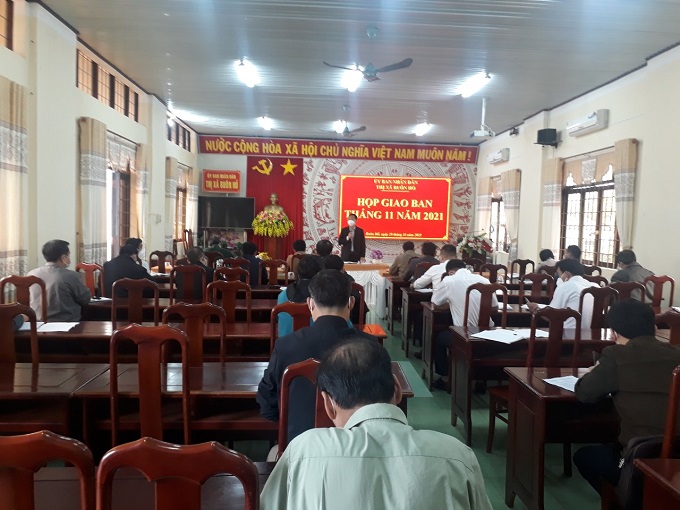 UBND thị xã Buôn Hồ triển khai nhiệm vụ phát triển kinh tế - xã hội, đảm bảo quốc phòng, an ninh tháng 12 năm 2021.