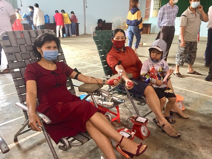Thị xã Buôn Hồ tổ chức hiến máu tình nguyện đợt 1 năm 2021