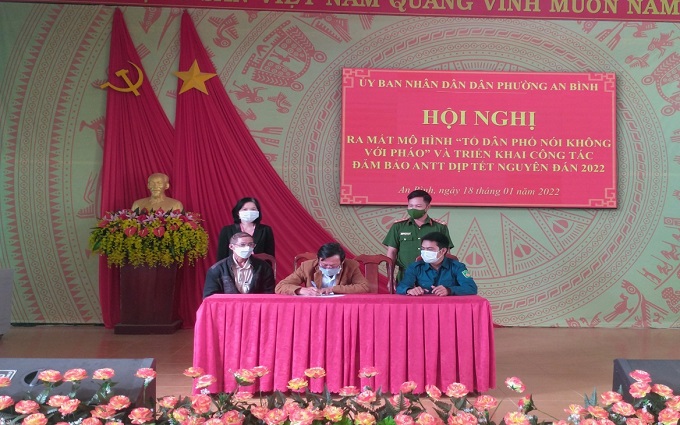 Công an phường An Bình – thị xã Buôn Hồ tăng cường công tác phòng ngừa, phát hiện xử lý nghiêm các trường hợp vi phạm pháp luật trên địa bàn
