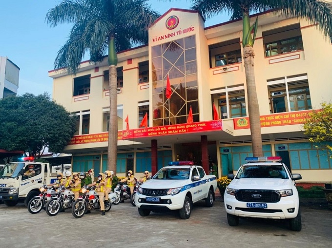 Công an thị xã Buôn Hồ bảo đảm tuyệt đối an ninh, an toàn các hoạt động đón giao thừa Tết Nguyên đán Nhâm Dần 2022