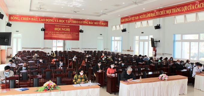 Đảng bộ Cơ quan Đảng, Mặt trận, Đoàn thể tổng kết thực hiện nhiệm vụ năm 2021