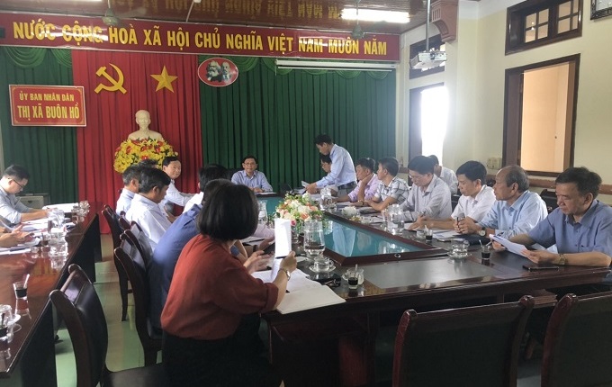Tổ công tác số 1 của UBND tỉnh về kiểm tra, đôn đốc, tháo gỡ khó khăn, vướng mắc, đẩy mạnh giải ngân vốn đầu tư công trên địa bàn thị xã năm 2022