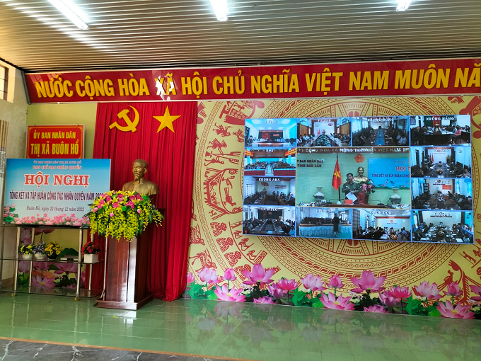 Hội nghị tập huấn công tác nhân quyền và tổng kết công tác nhân quyền tỉnh Đắk Lắk năm 2022