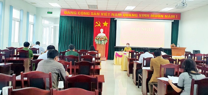 Thị ủy Buôn Hồ tổ chức sơ kết công tác Nội chính, phòng chống tham nhũng và cải cách tư pháp quý I năm 2022