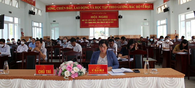 Tỉnh ủy tổ chức Hội nghị quán triệt,  học tập các văn bản của Đảng các cấp
