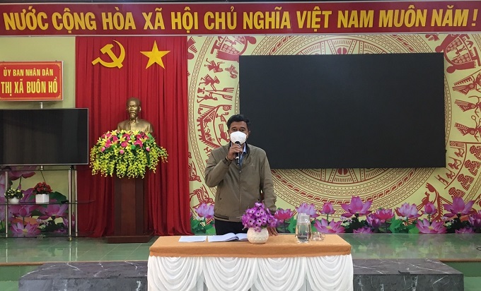 UBND thị xã chỉ đạo tăng cường công tác quản lý đất đai trên địa bàn thị xã