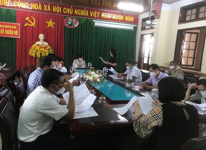 Họp Đoàn giám sát của HĐND thị xã về việc chuyển đổi vị trí công tác đối với công chức, viên chức trên địa bàn thị xã giai đoạn 2016-2021