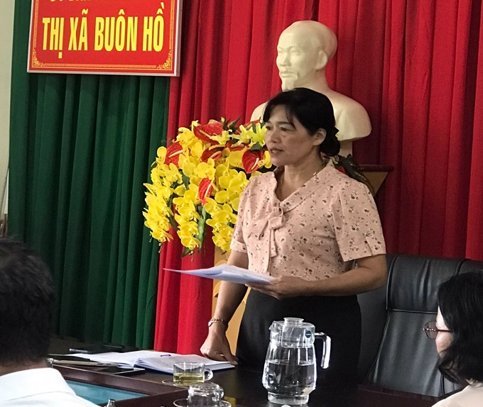 Họp liên tịch thống nhất nội dung, chương trình kỳ họp thứ 4 của HĐND thị xã khóa IV, nhiệm kỳ 2021-2026.