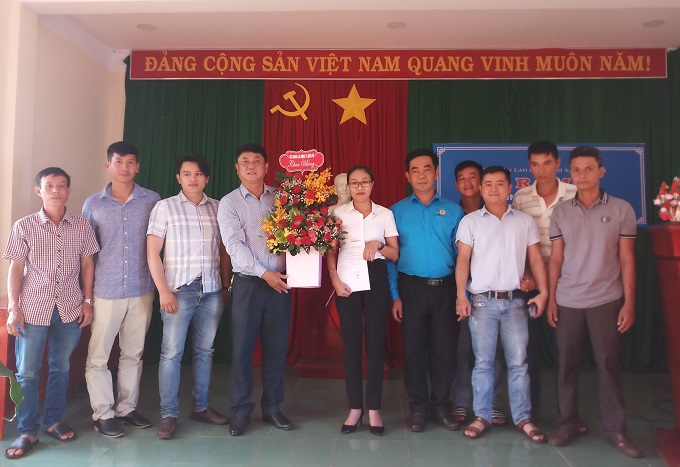 Lễ ra mắt thành lập Công đoàn cơ sở Công ty TNHH Một thành viên Xây dựng thương mại  dịch vụ Ka Đa