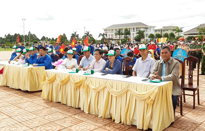 Lễ ra quân chiến dịch thanh niên tình nguyện hè năm 2022.