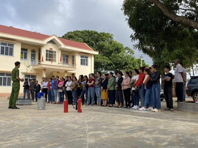 Tăng cường công tác PCCC trong mùa nắng nóng