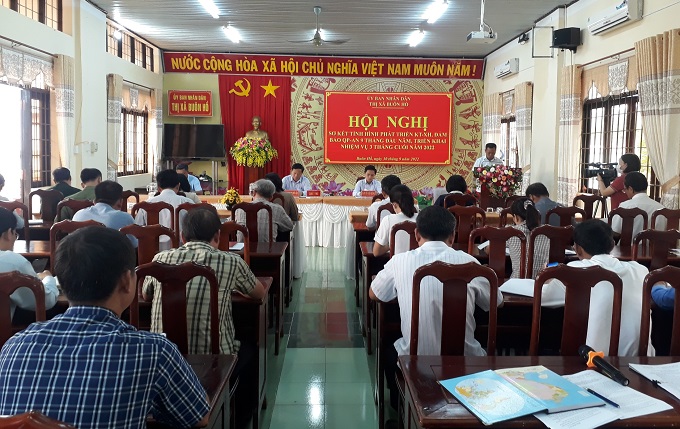 UBND thị xã Buôn Hồ sơ kết 9 tháng đầu năm 2022, triển khai nhiệm vụ 3 tháng cuối năm 2022