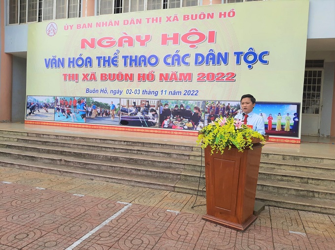 Ngày hội văn hoá thể thao các dân tộc thị xã Buôn Hồ năm 2022