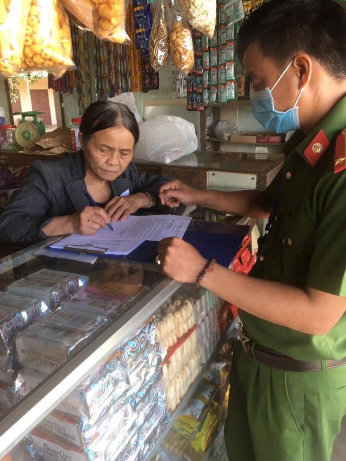 Công an thị xã Buôn Hồ chủ động phòng chống các vi phạm liên quan đến pháo nổ dịp Tết Nguyên đán Nhâm Dần 2022