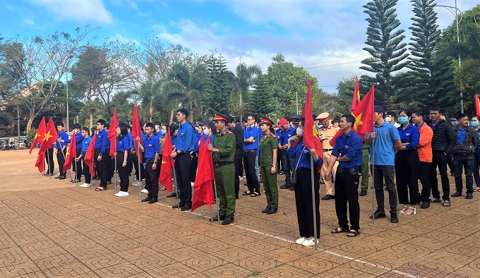 Lễ khởi động tháng thanh niên 2023.